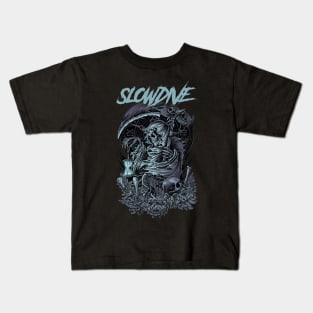 SLOWDIVE BAND Kids T-Shirt